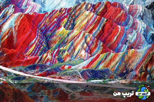 آلاداغ دار ، کوه های رنگین کمانی تبریز